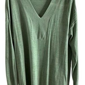 Barefoot Dreams V-Neck Sweater 2x